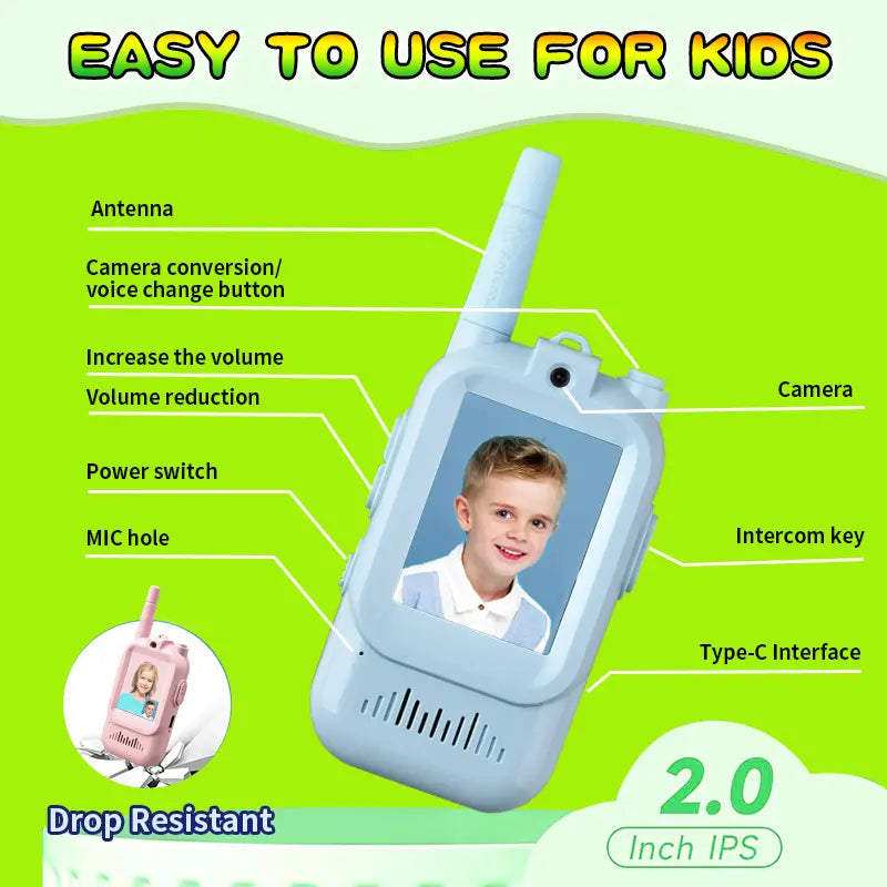 KidConnect Video Walkie-Talkies